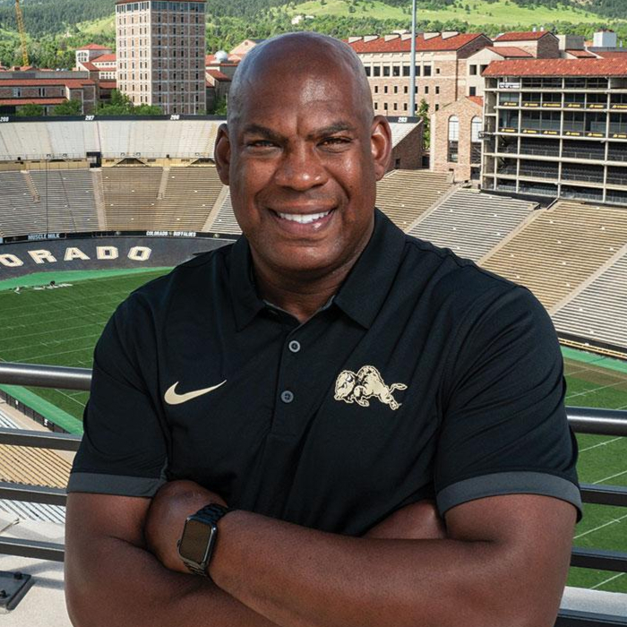 Mel Tucker
Placed Head Football Coach, University of Colorado, now Head Football Coach, Michigan State